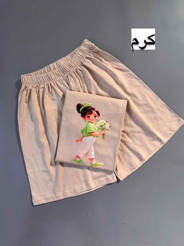 تیشرت شورتک دختر