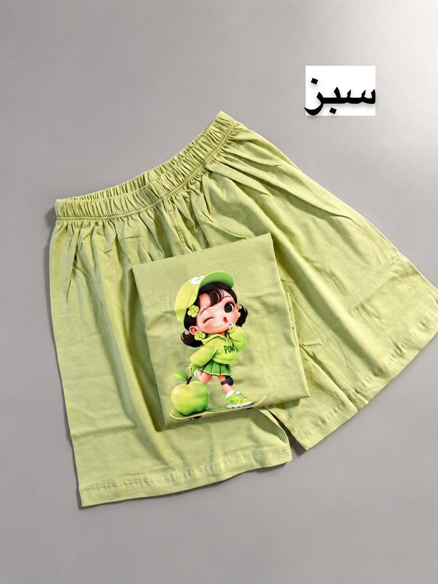 تیشرت شورتک دختر
