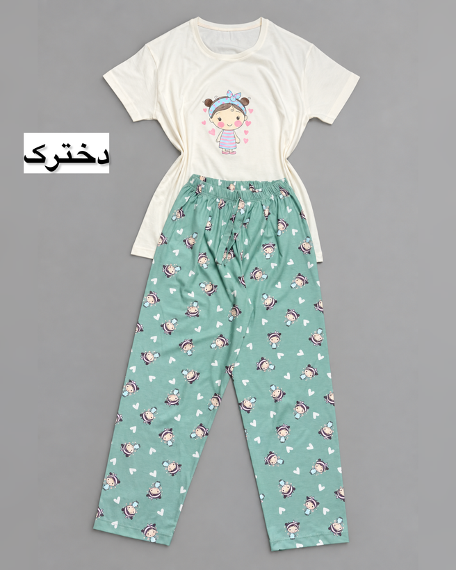 تیشرت شلوار پنبه
